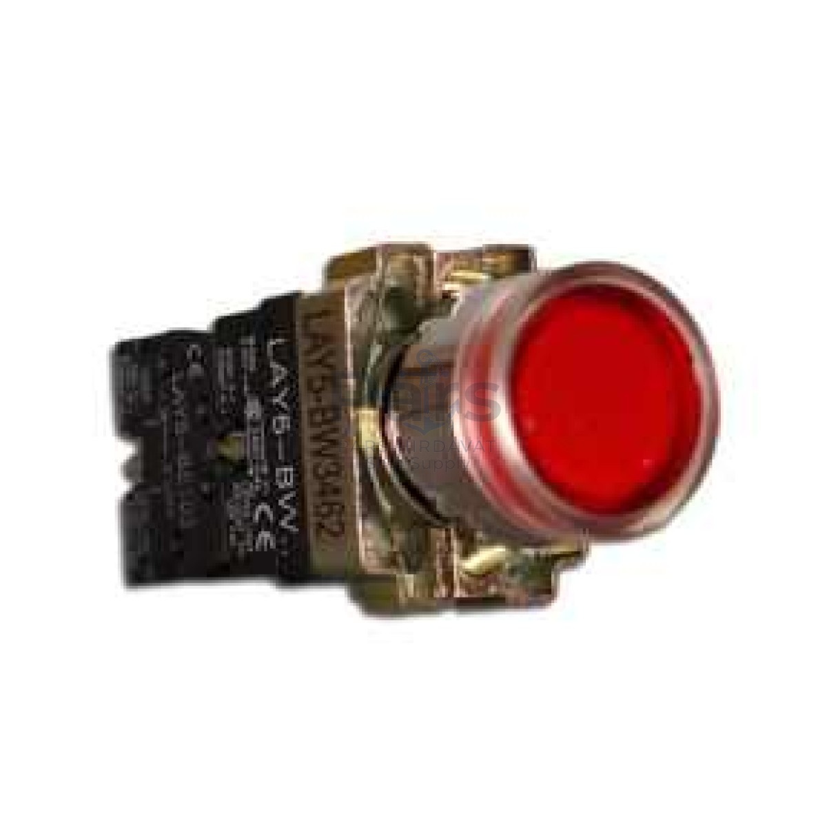 BW3462 Işıklı Metal Yaylı Buton N/C