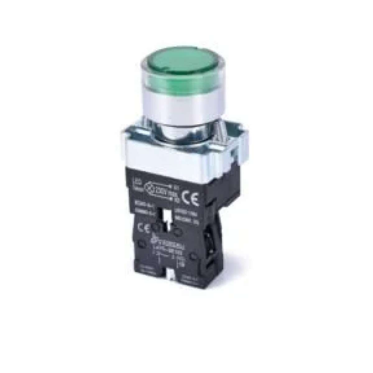BW3361 Işıklı Metal Yaylı Buton N/O