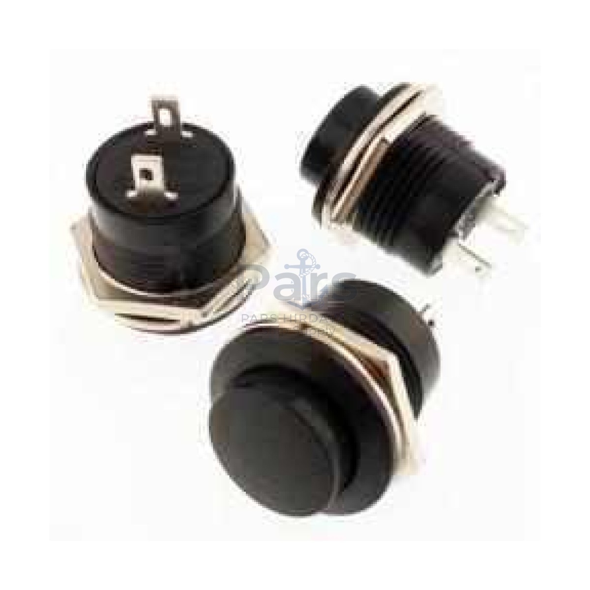 IC-180A Siyah Plastik Buton