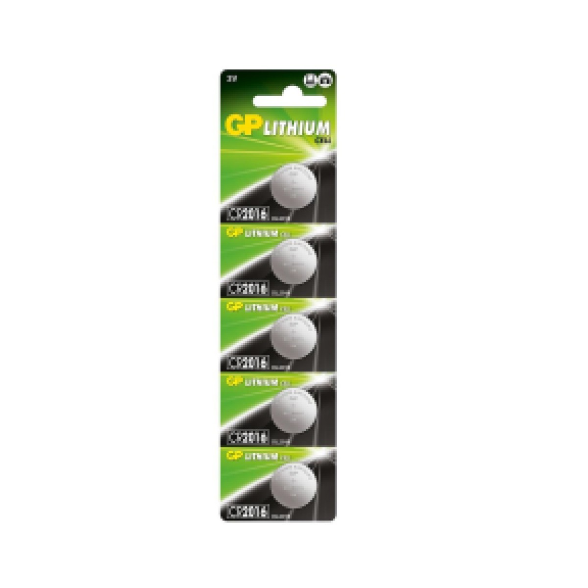 Gp CR2016 3V Lityum Pil 5'li Paket