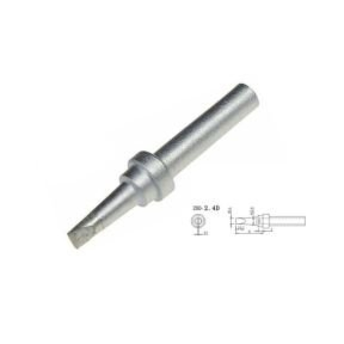 200-2,4D 203H Havya İçin 2.4mm Havya Ucu