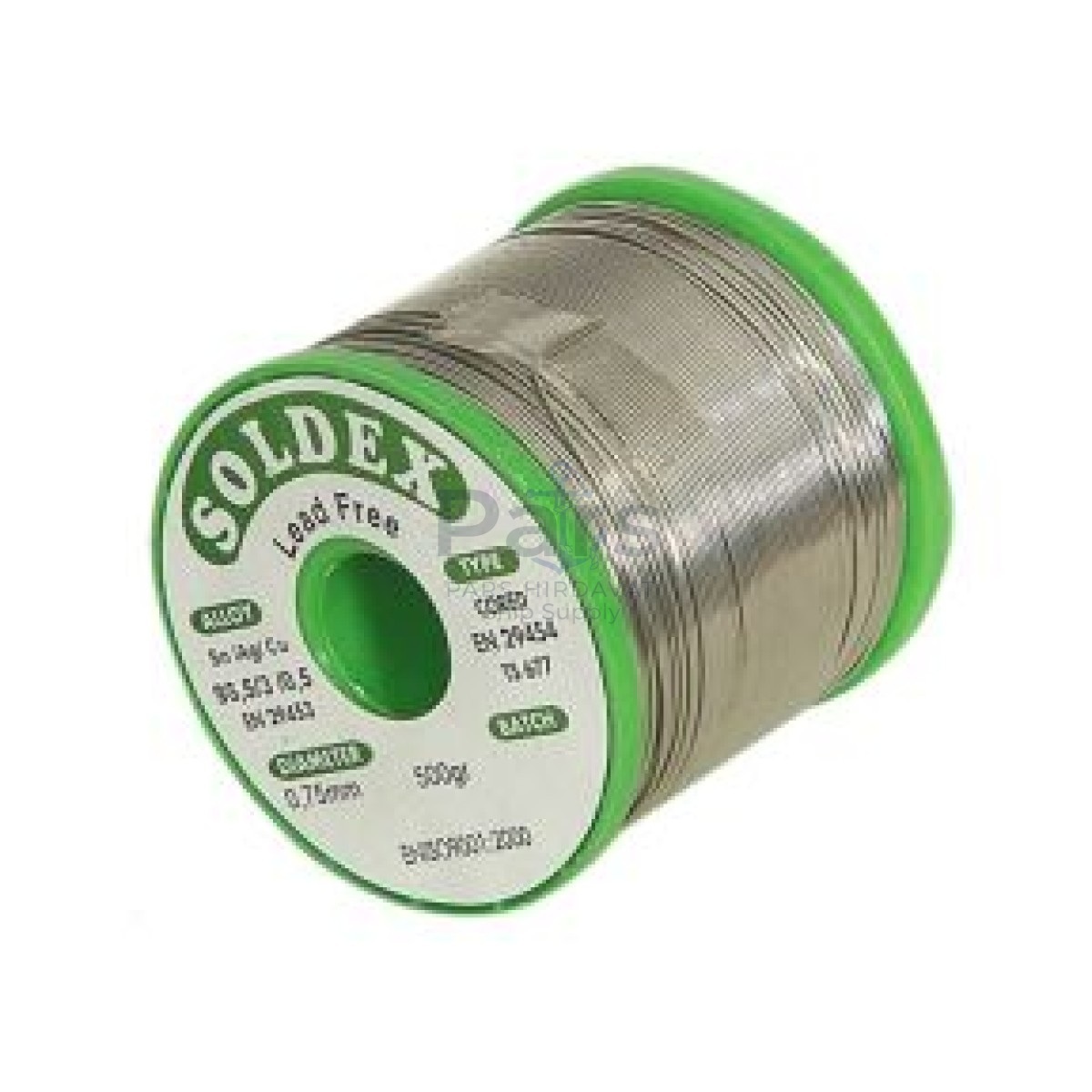 Soldex Sn96,5 Ag3 Cu 0,5 0,75mm 500Gr Kurşunsuz Lehim Teli