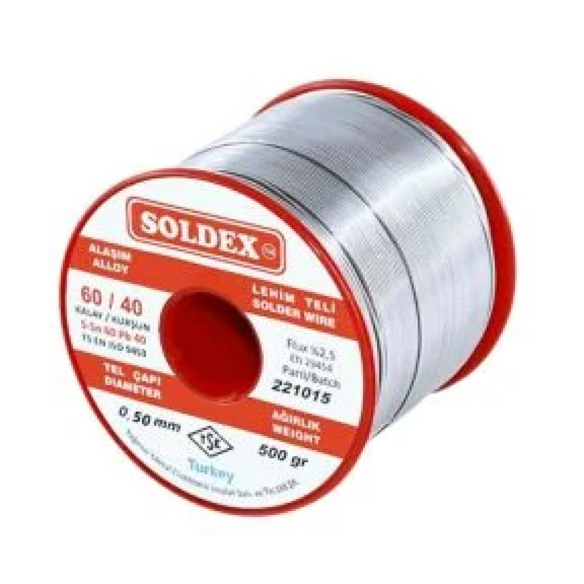 Soldex Sn60 Pb40 0,50mm 500Gr Lehim Teli