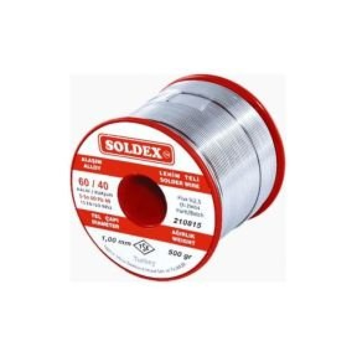 Soldex Sn60 Pb40 1,00mm 500Gr Lehim Teli