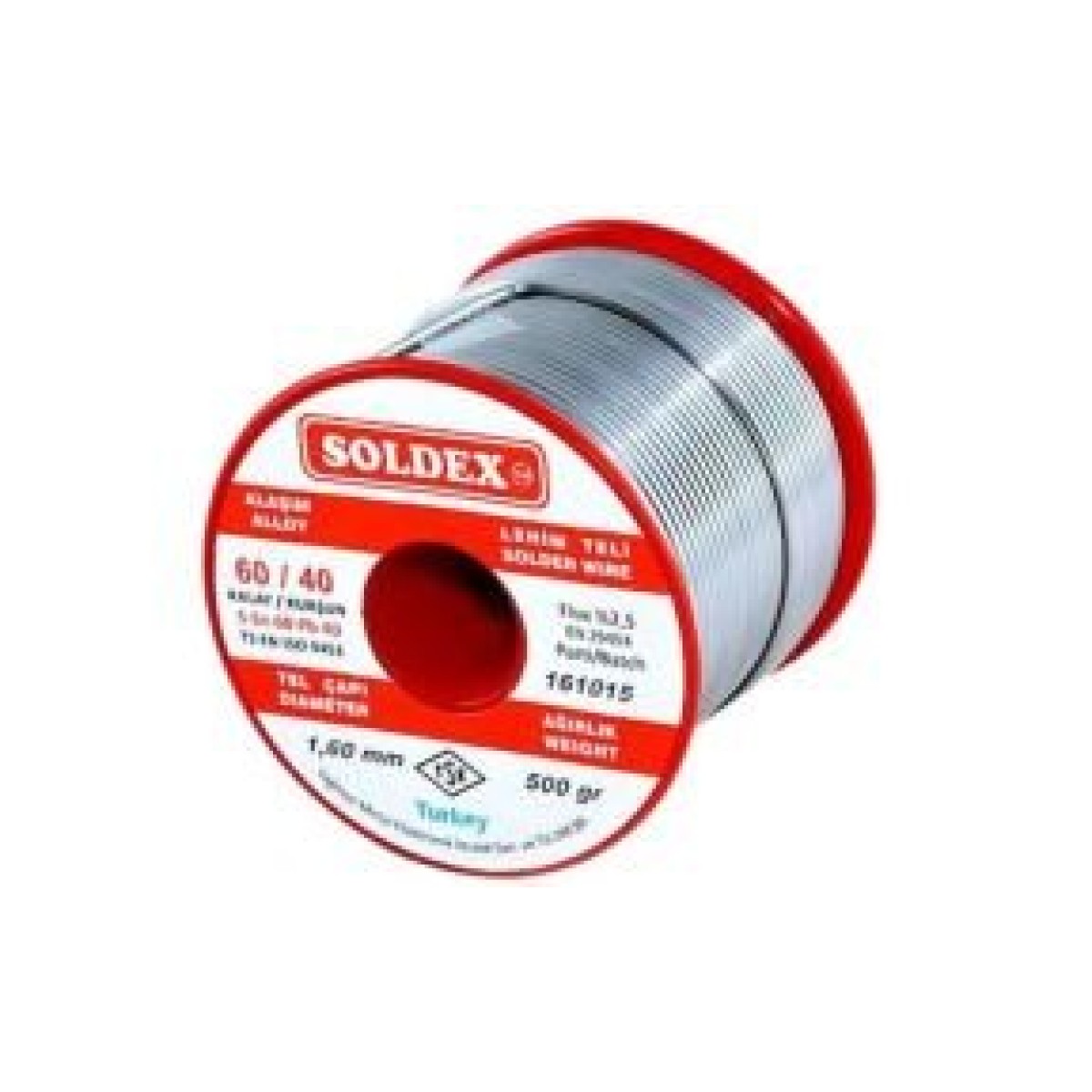 Soldex Sn60 Pb40 1,60mm 500Gr Lehim Teli