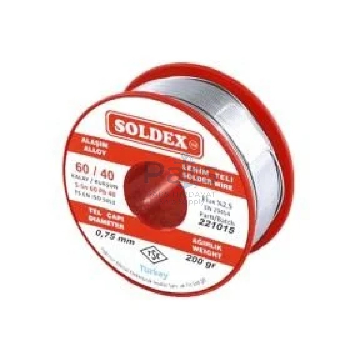 Soldex Sn60 Pb40 0,75mm 200Gr Lehim Teli