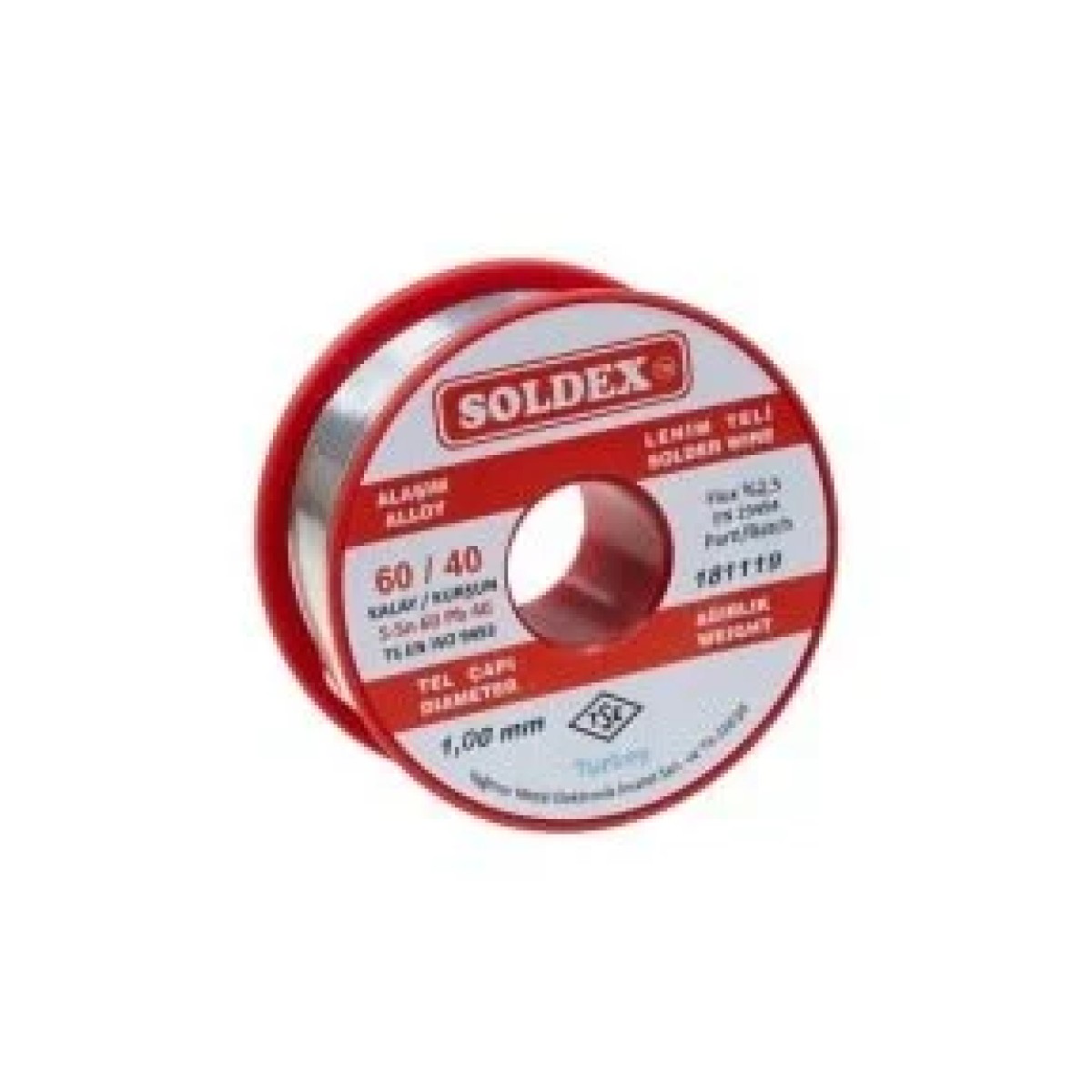 Soldex Sn60 Pb40 1,00mm 200Gr Lehim Teli