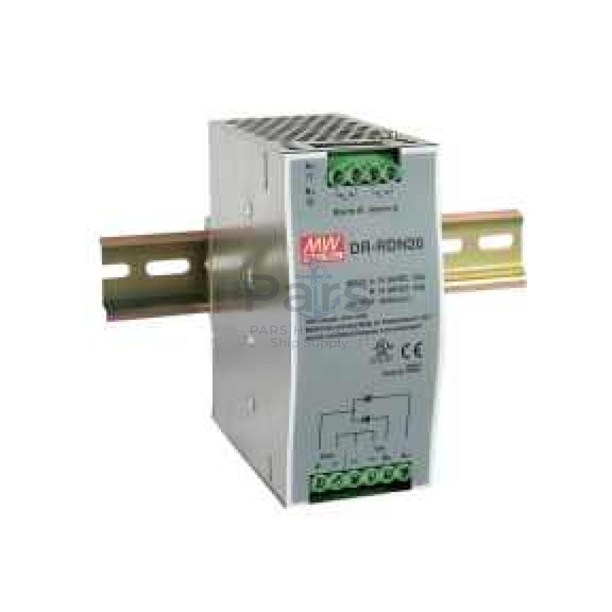 21-28DC 24DC 20A Redundant Module Ray Montaj Güç Kaynağı - DR-RDN20