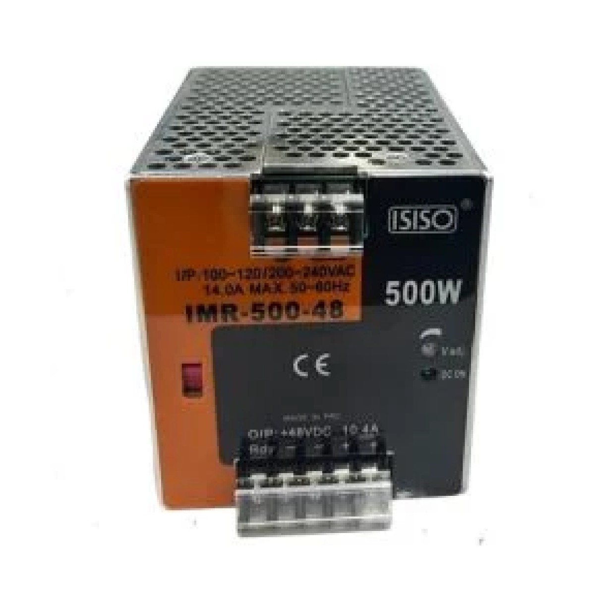Isıso 48VDC 10.4A 500W Ray Tipi Güç Kaynağı