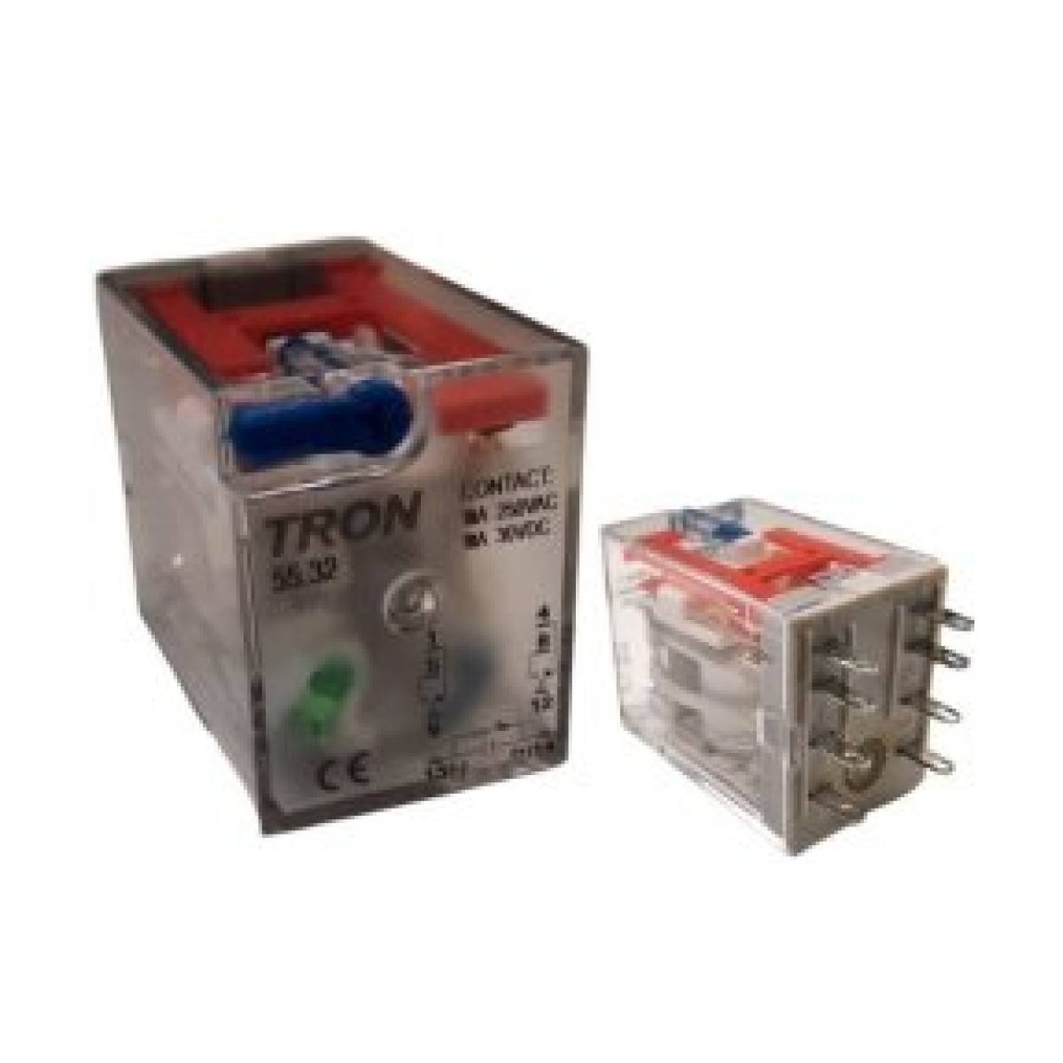 55.32 220VAC 8 Pin 2CO Kontak Röle