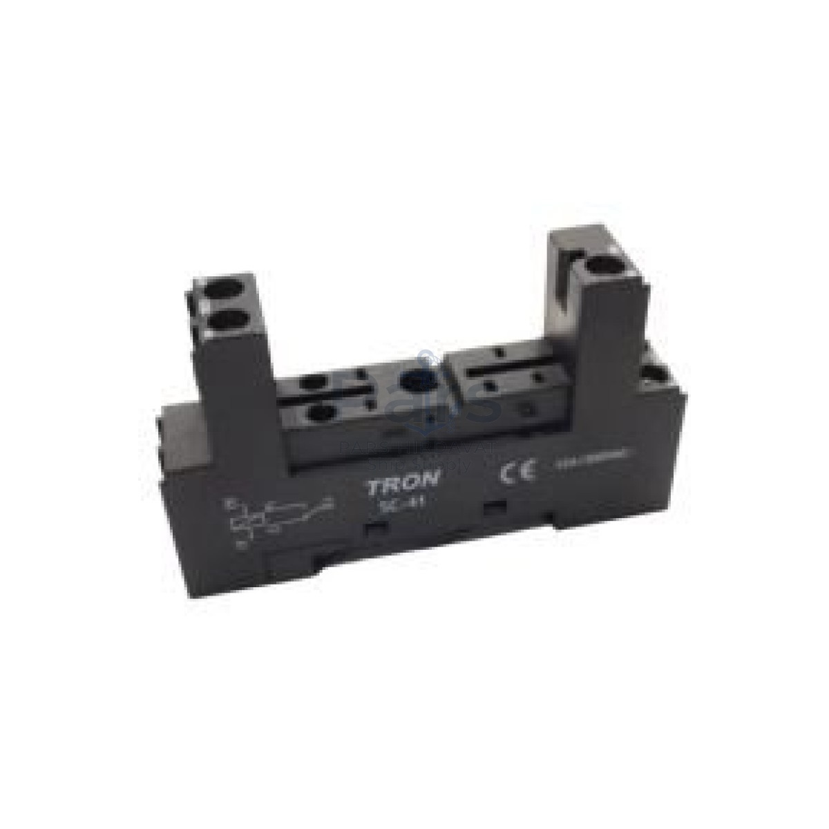 SC-41 Ray Montaj 5 Pin Kısa Tip Röle Soketi