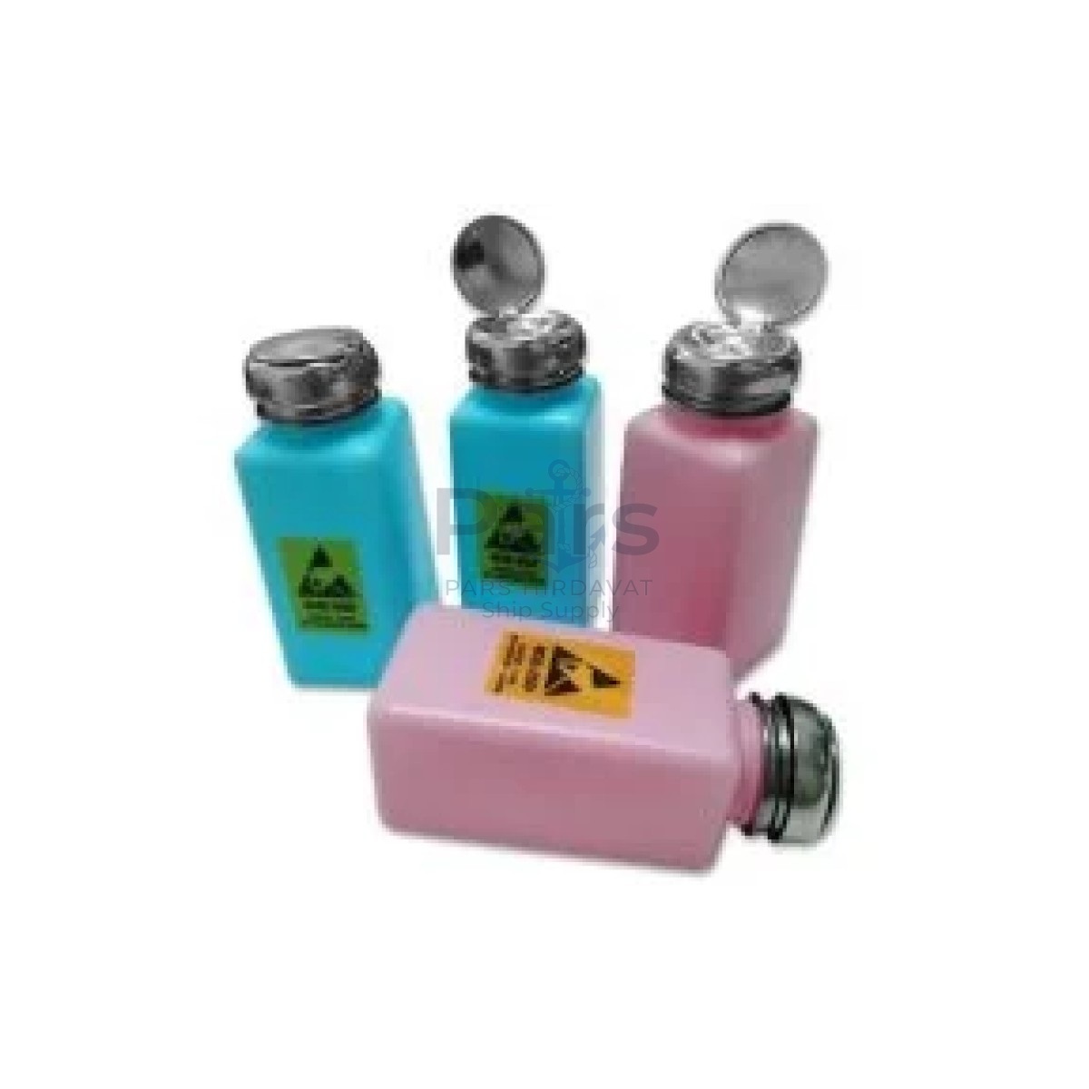 Antistatik 200ml Sıvı Dağıtıcı Plastik Pompalı Şişe Dispenser
