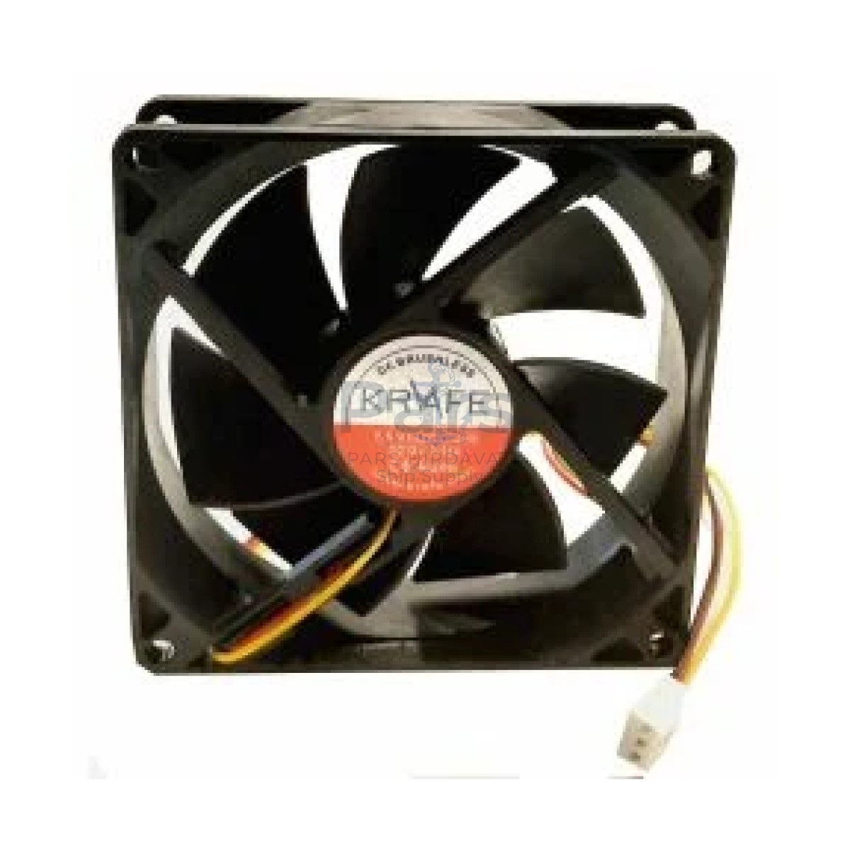 Krafe 92x92x25 12V Dc 3 Kablolu Rulmanlı Fan