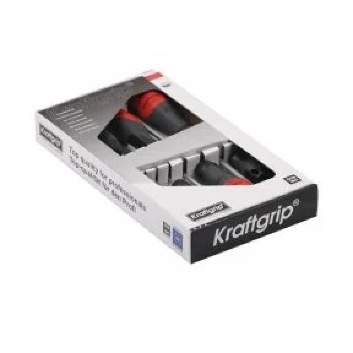 Kraftgrip 43901 8 Parça Düz Uçlu Profesyonel Tornavida Seti