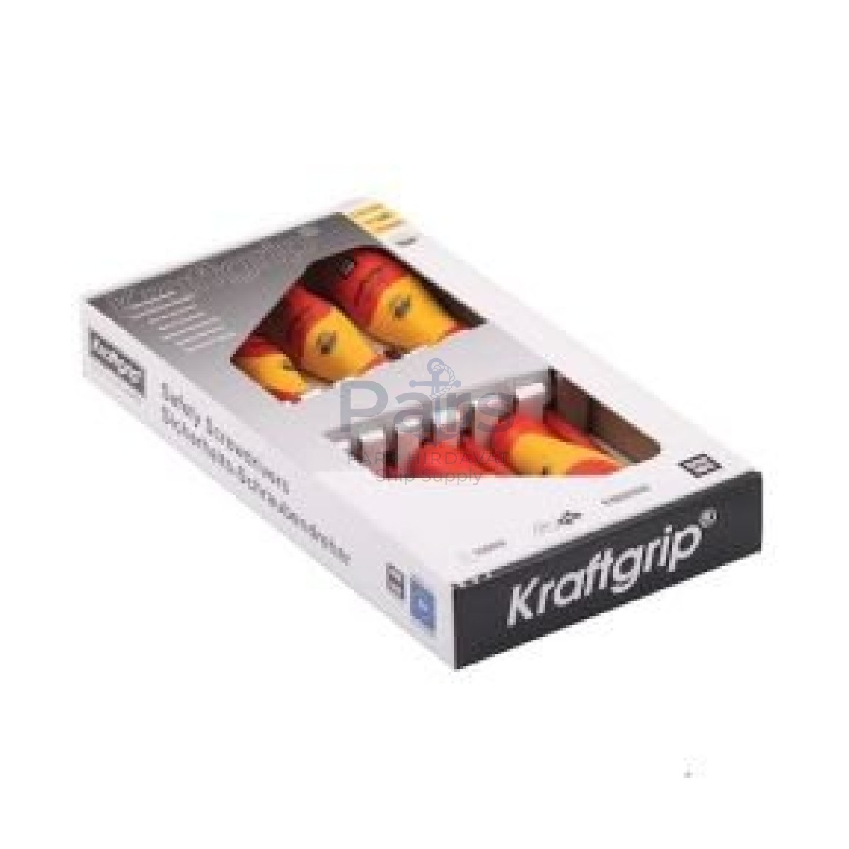 Kraftgrip 43904 7'li 1000V İzoleli Düz-Yıldız Tornavida Seti