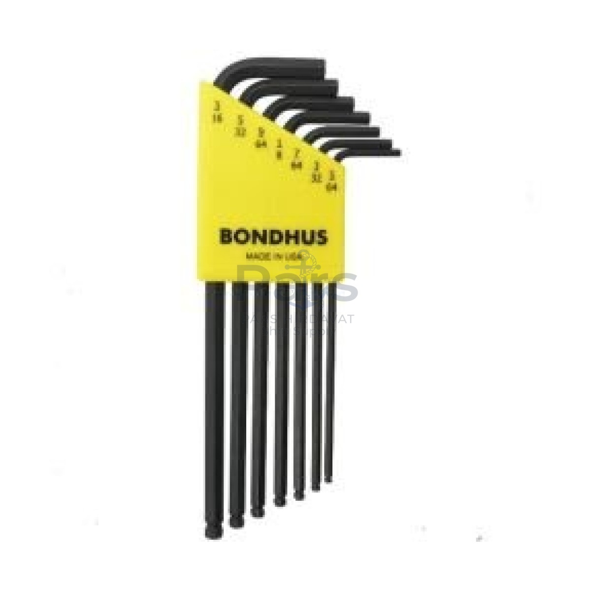 Bondhus 10945 Uzun Top Başlı İnç Ölçü Alyan Anahtar Takımı