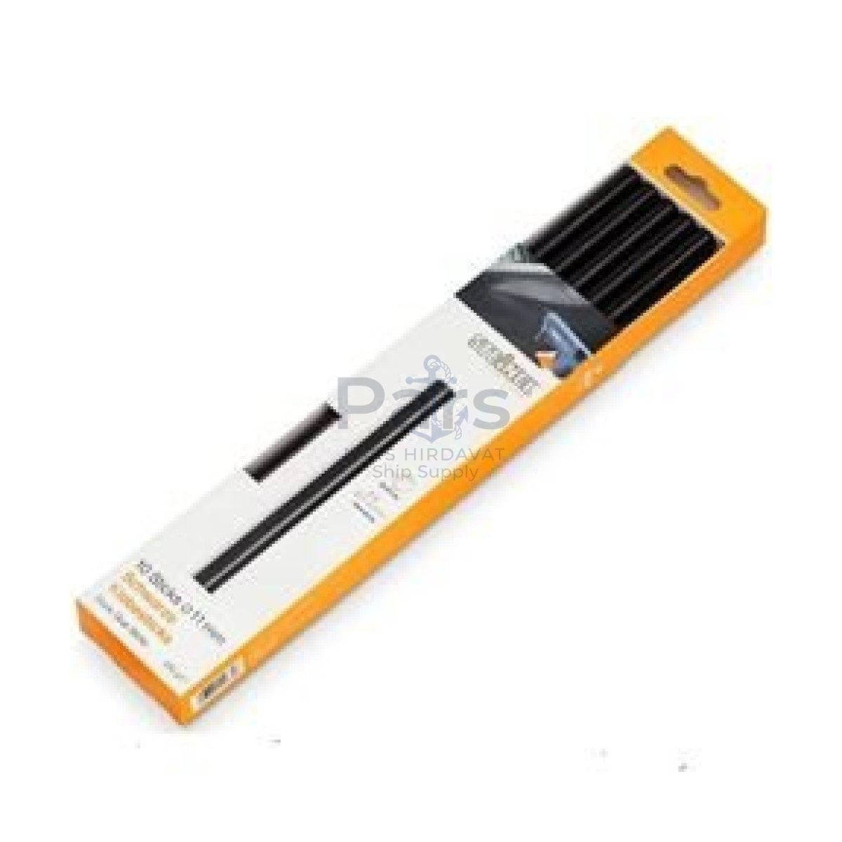 Steinel Black 11mm Mum Silikon Çubuk 10 pcs