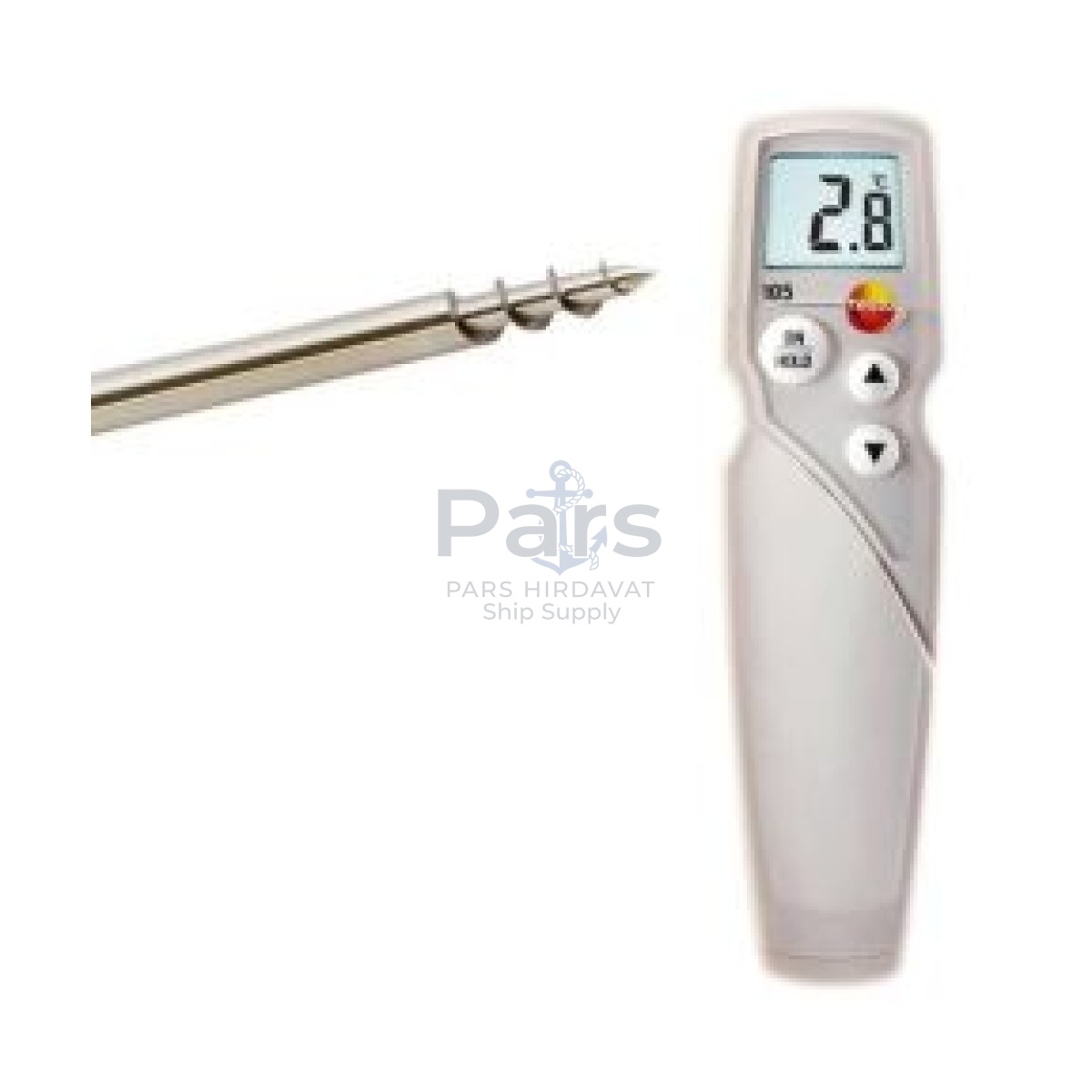 Testo 105 Burgulu Batırmalı Termometre (Donmuş Products İçin)
