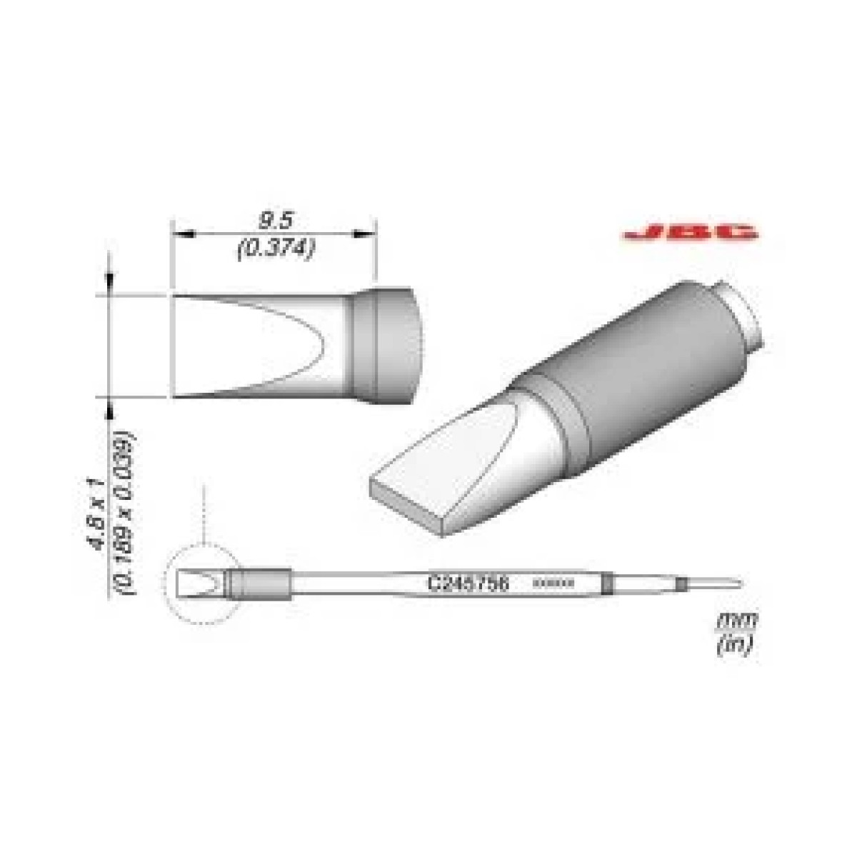 Jbc C245-756 Havya Ucu