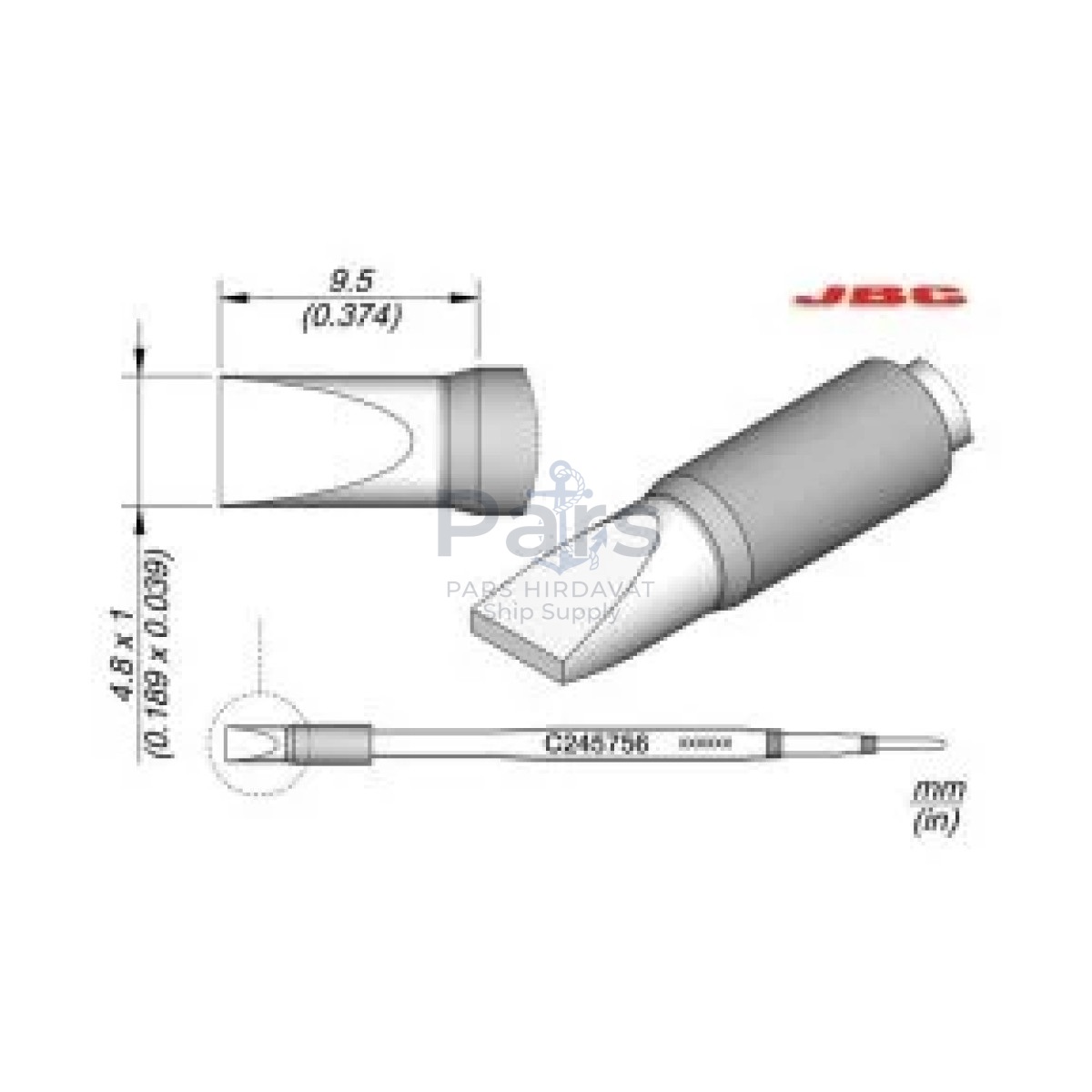 Jbc C245-756 Havya Ucu