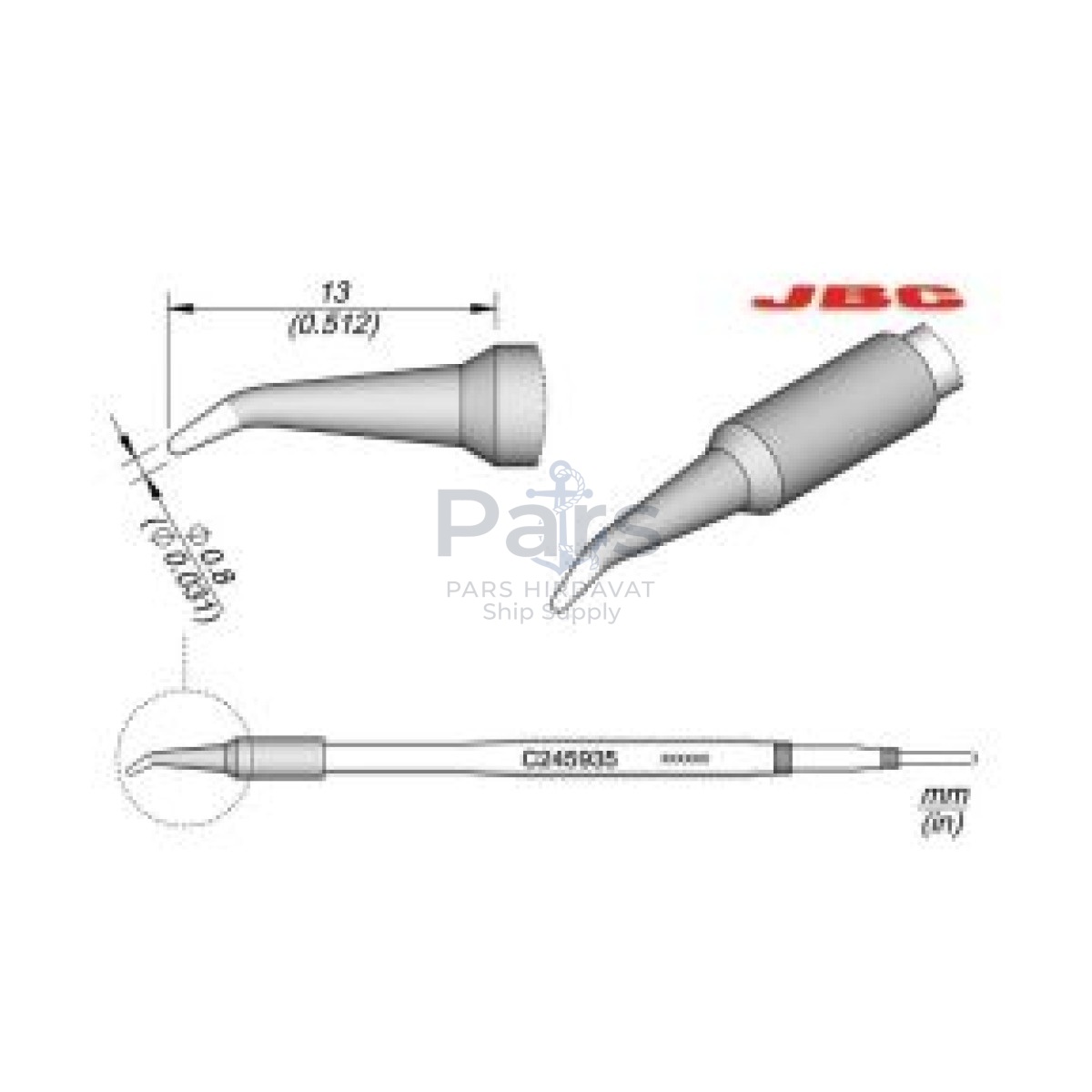 Jbc C245-935 Havya Ucu