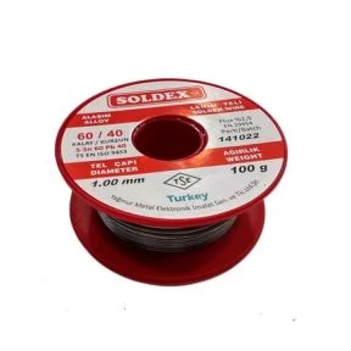 Soldex 60/40 1mm Lehim Teli 100Gr