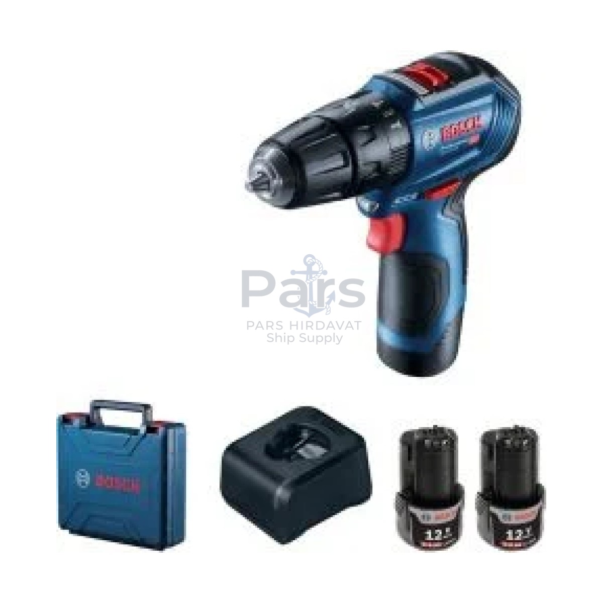 Bosch Akülü Darbeli Vidalama Matkabı GSB 12V-30 (2 x 2,0 Ah Akü) - 06019G9100