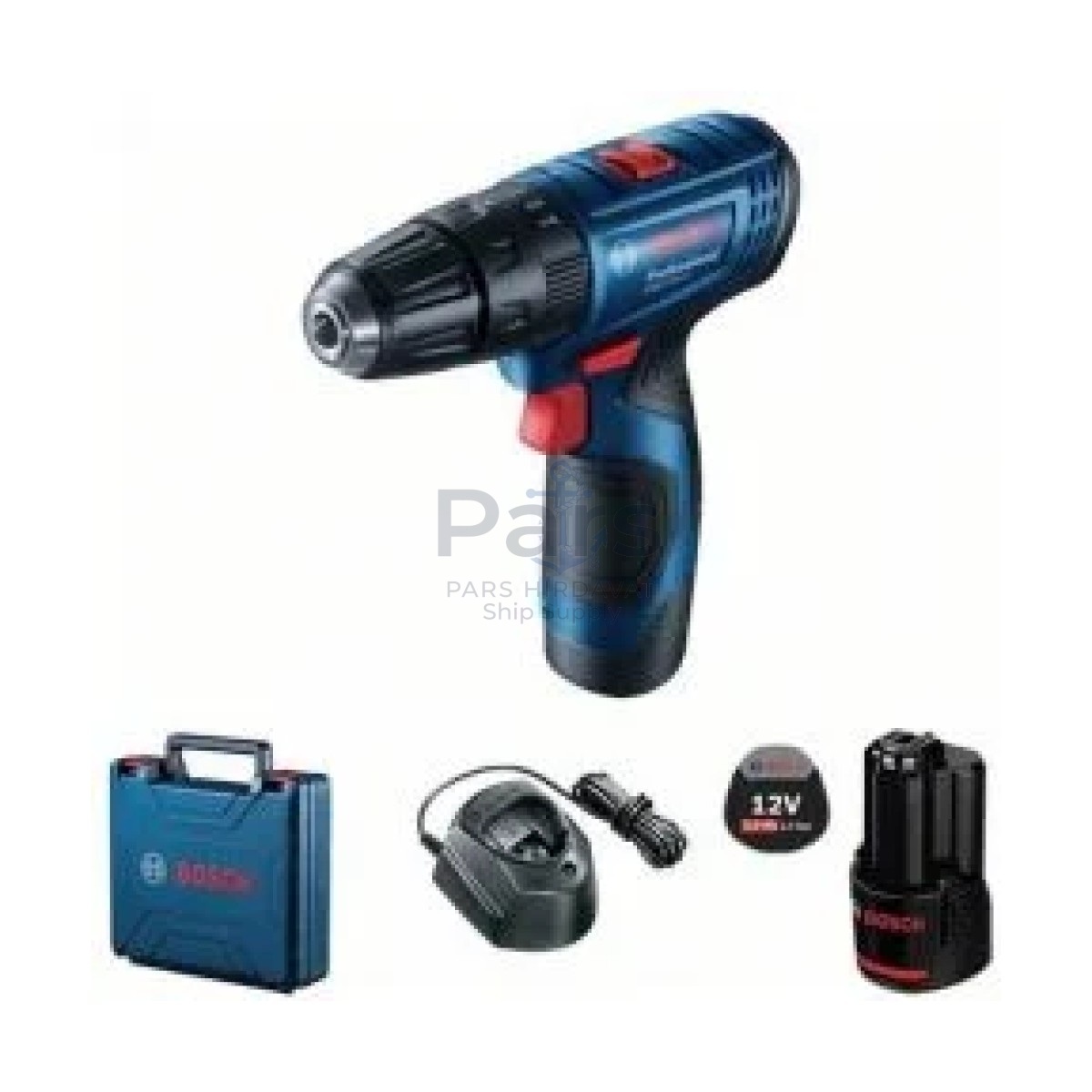 Bosch Akülü Darbeli Vidalama Matkabı GSB 120-LI (2 x 2,0 Ah Akü) - 06019G8100