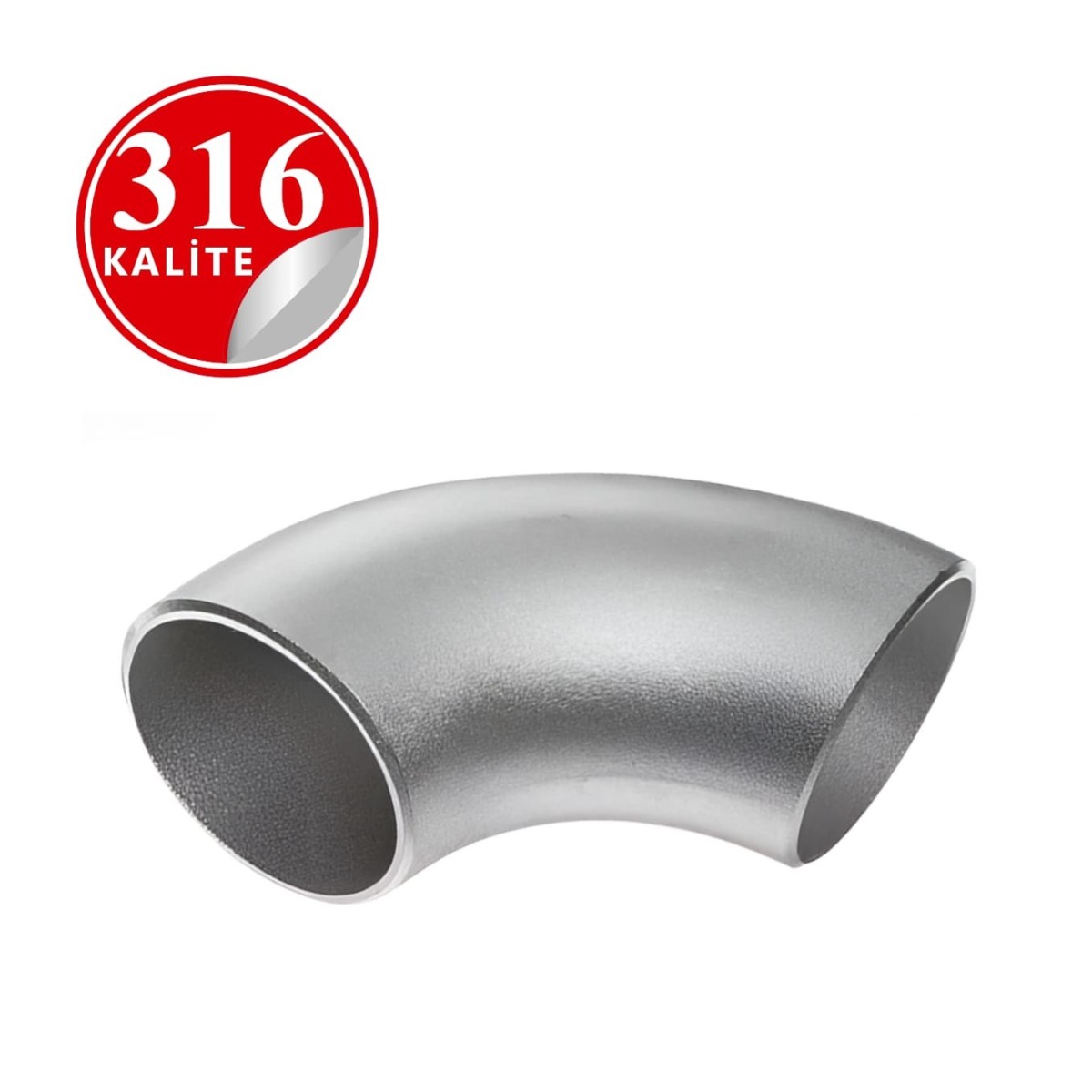 Paslanmaz Çelik 316 Kalite Patent Dirsek - 25mm