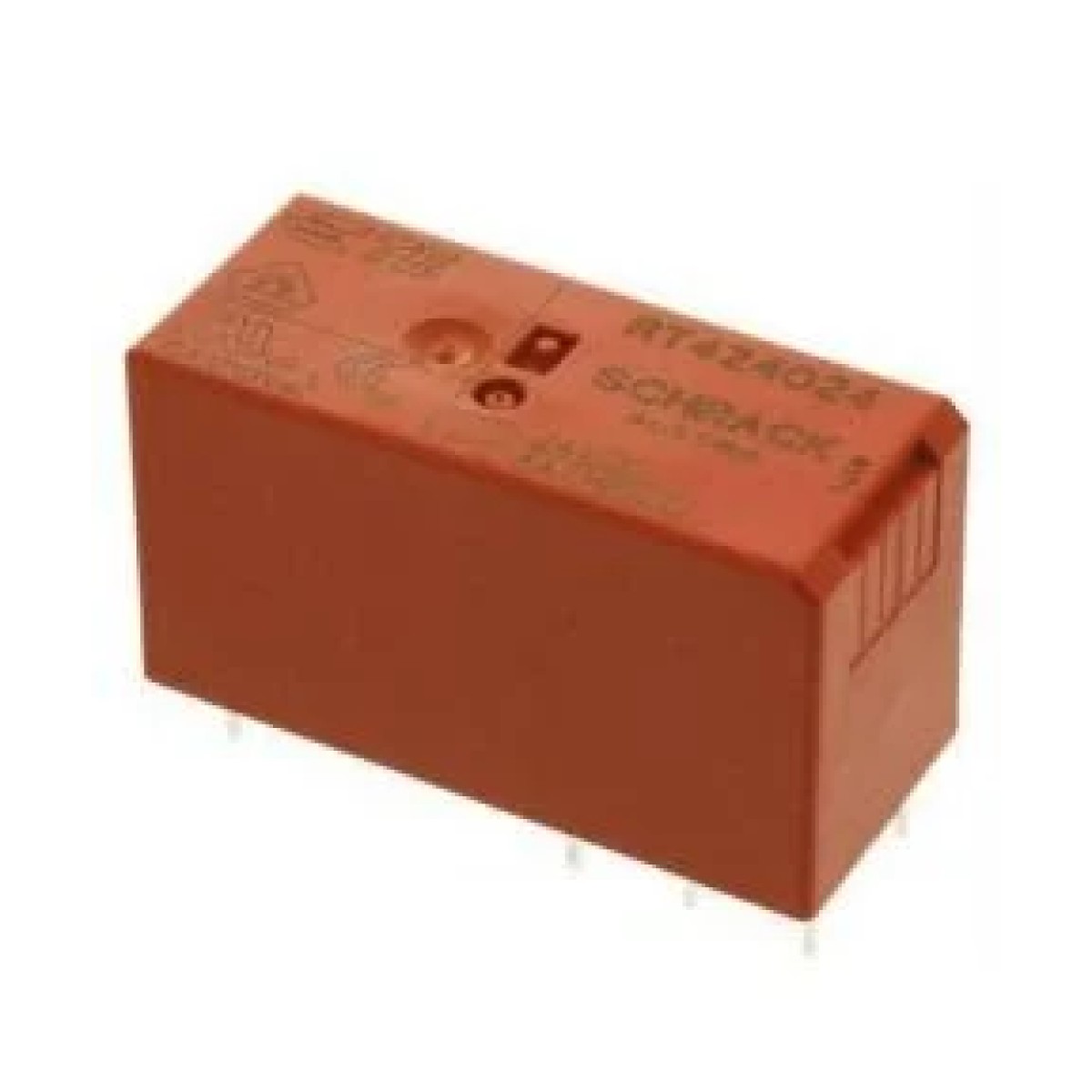 Schrack RT424024 24V Dc 8A Çift Kontak Röle
