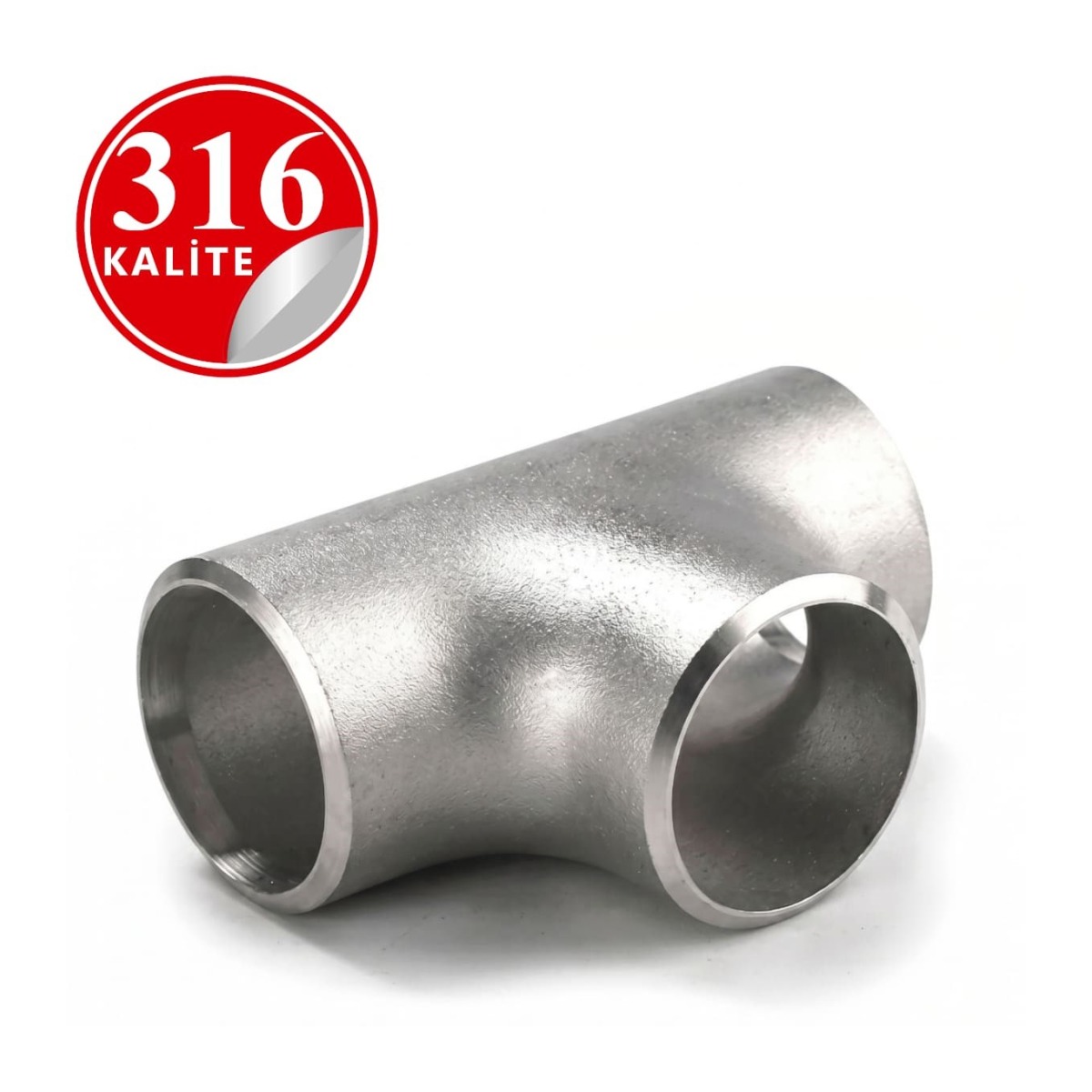 Paslanmaz Çelik 316 Kalite Patent Tee - 1½" (48.3mm)