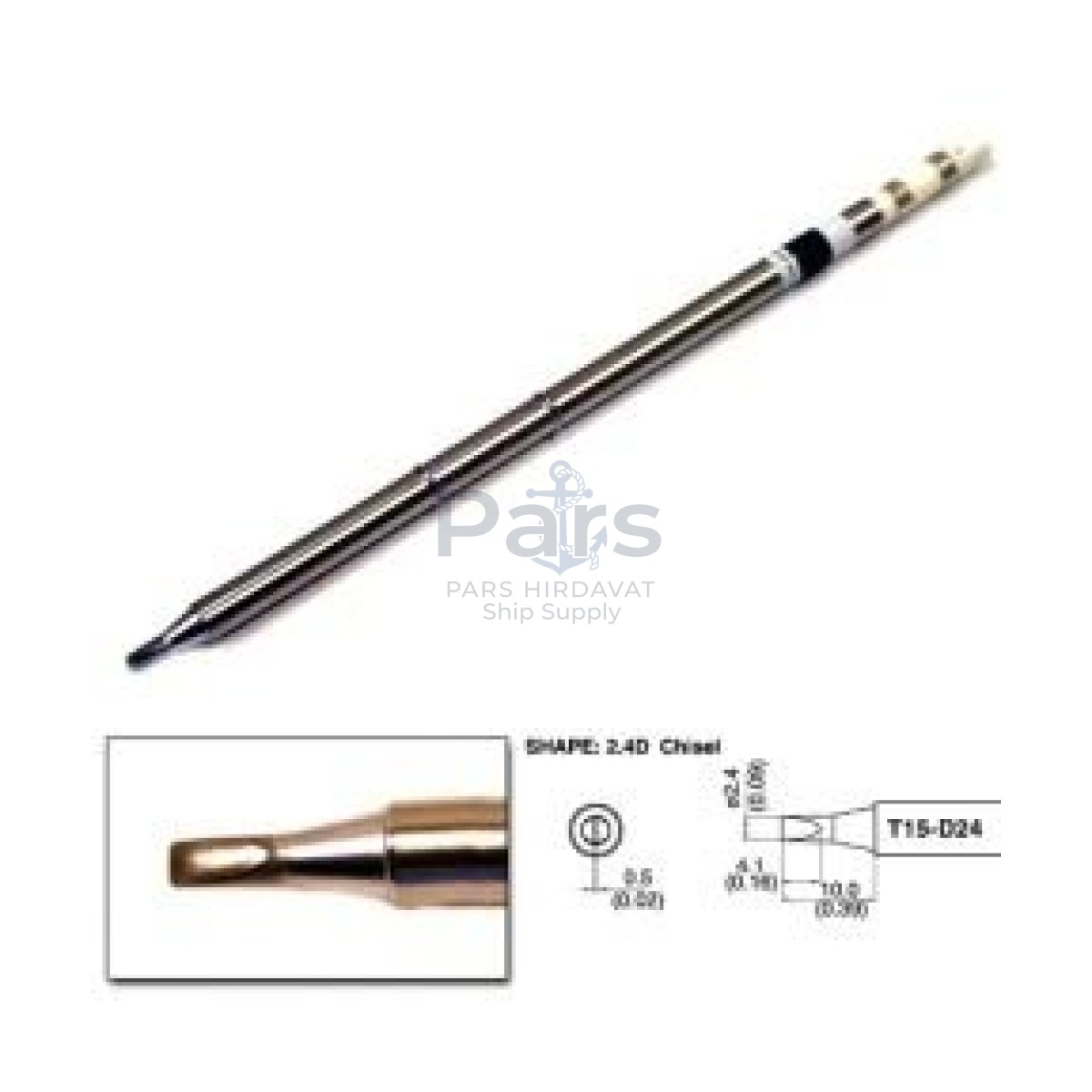 Hakko T15-D24 Chisel Tip Havya Ucu