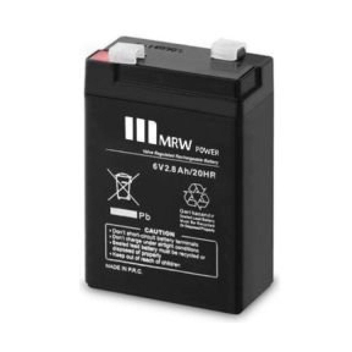 Mrw Power 6V 2.8AH Bakımsız Kuru Akü