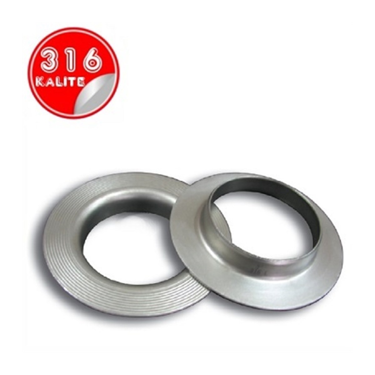 Paslanmaz Çelik Aısı 316 Yaka - 1/2" (21.3mm)