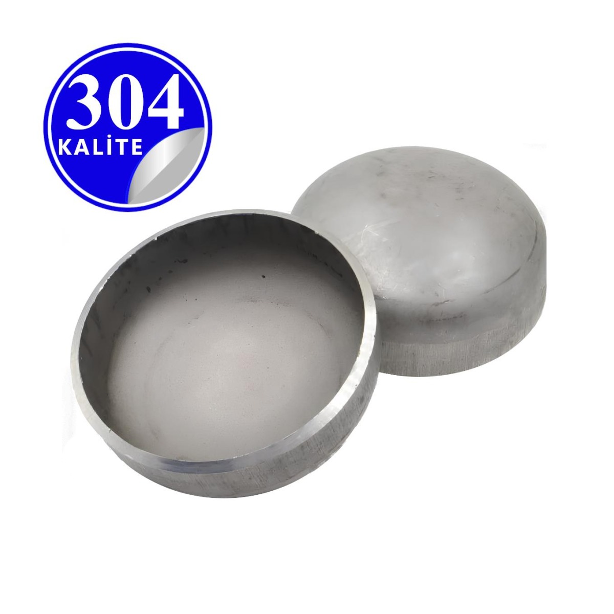 Paslanmaz Çelik Aısı 304 Kep - 1" (33.7mm)