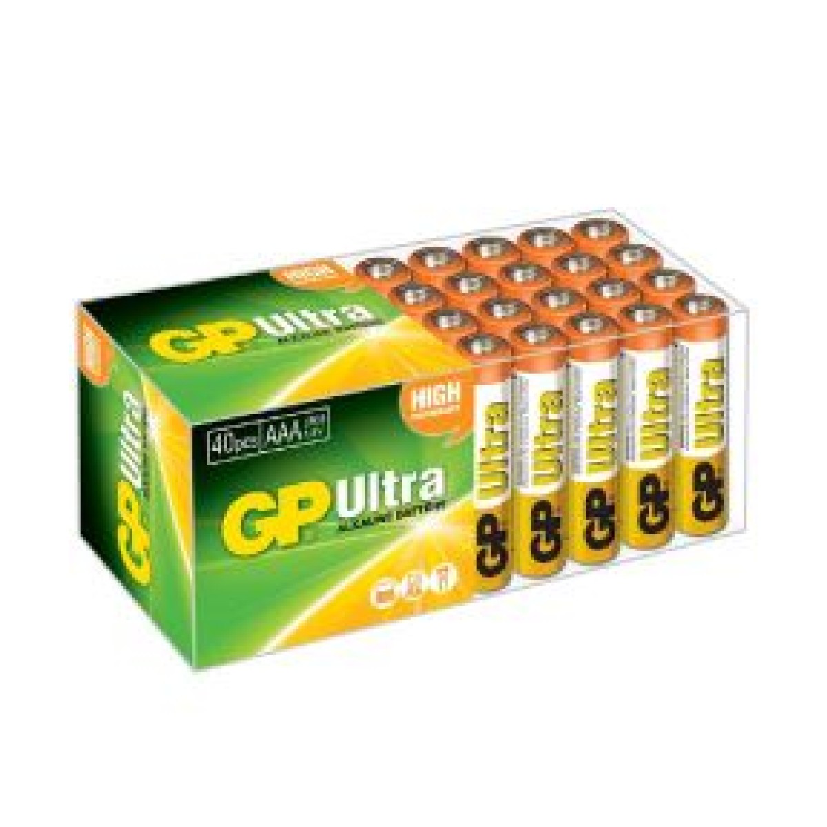 GP Ultra GP24AU Alkalin 40'lı AAA İnce Kalem Pil