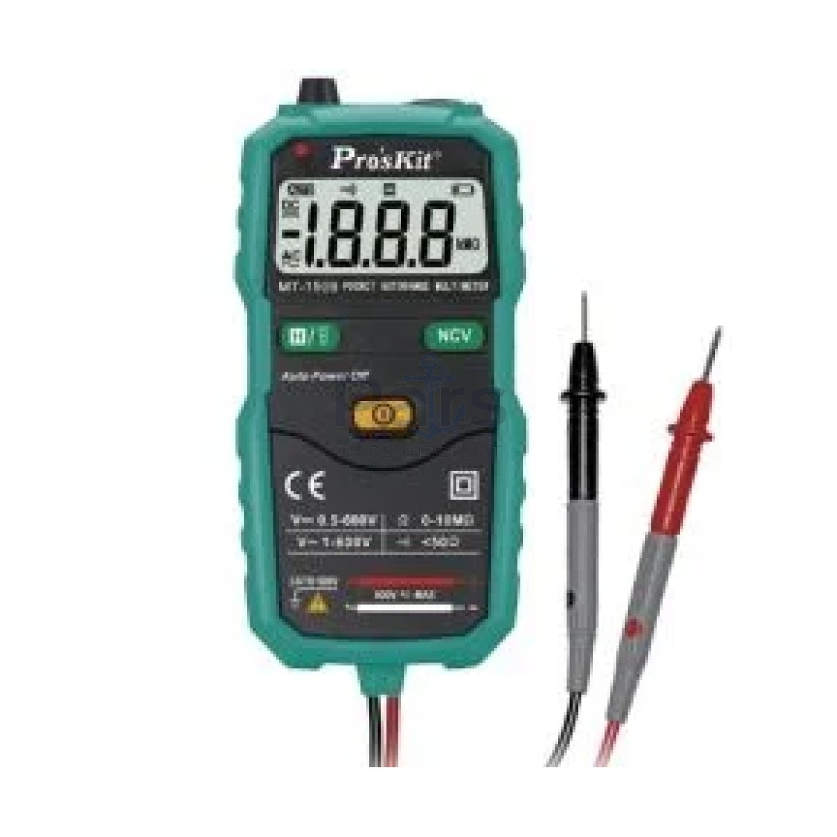 Proskit MT-1509 Cep Tipi Otomatik Multimetre Ölçü Aleti