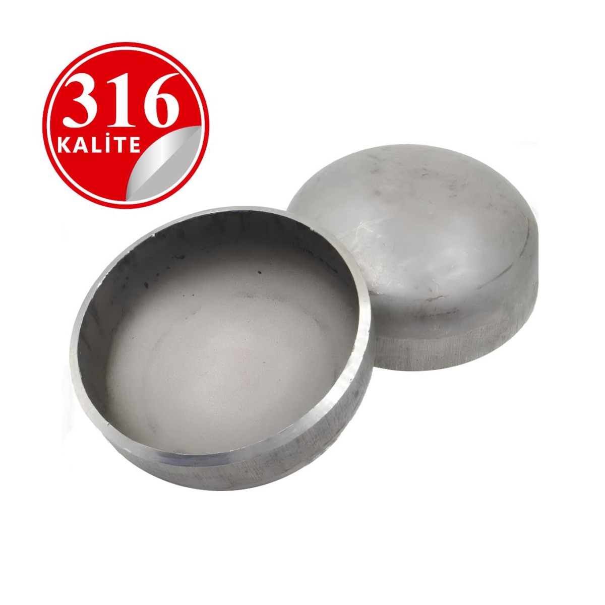 Paslanmaz Çelik Aısı 316 Kep - 1½" (48.3mm)