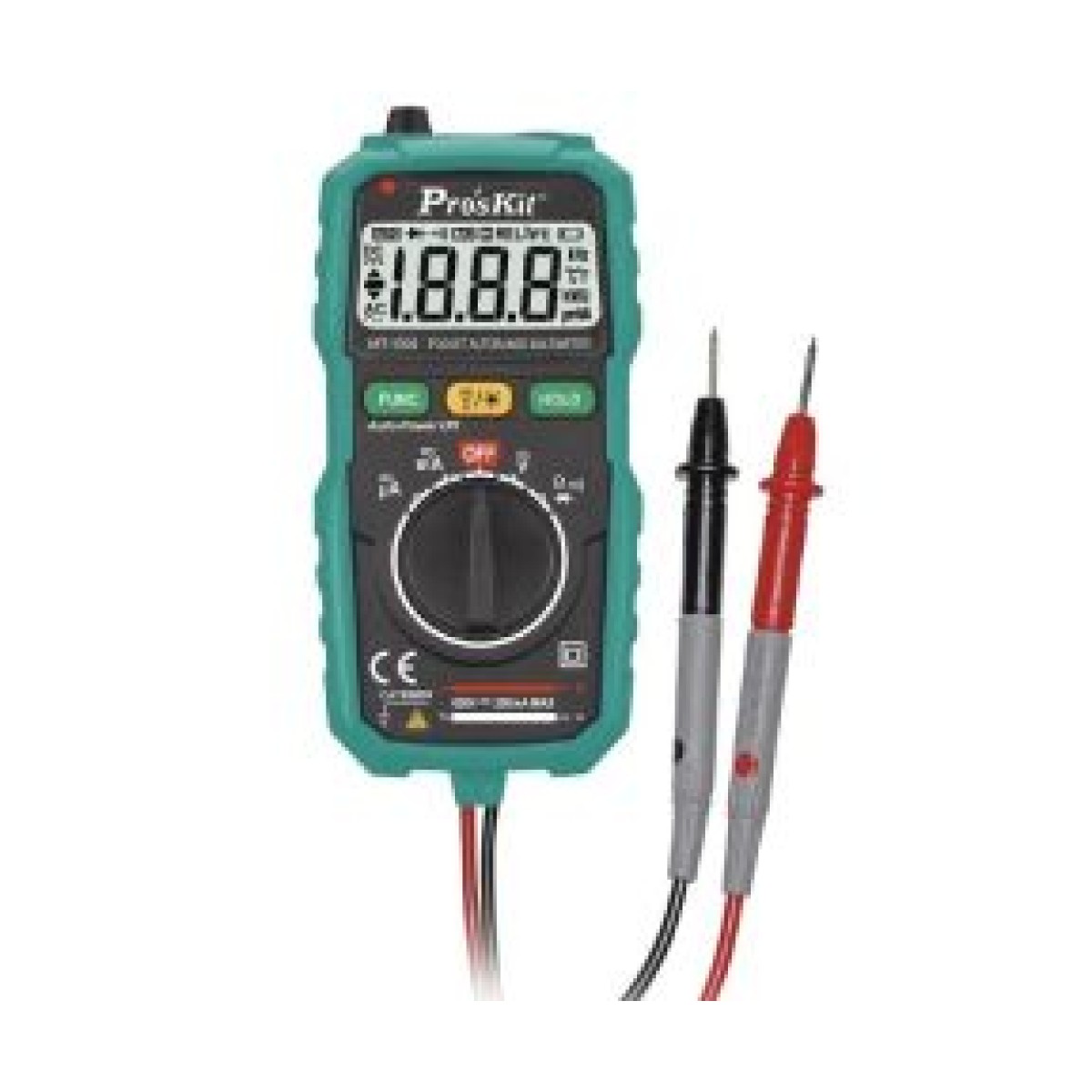 Proskit MT-1508 Cep Tipi Multimetre Ölçü Aleti