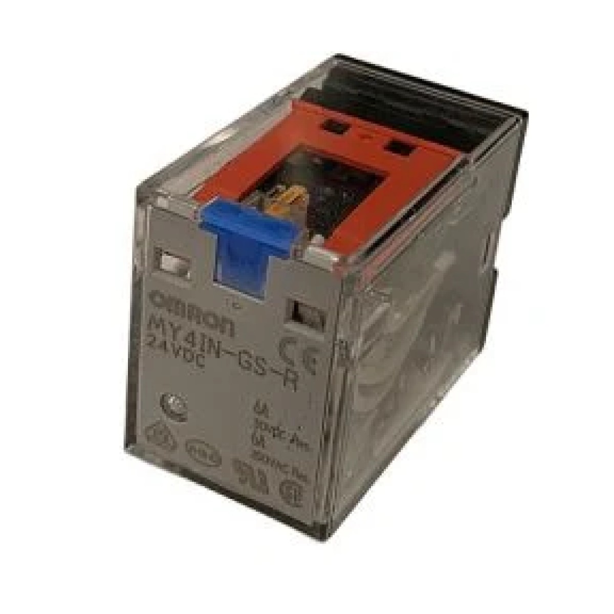 Omron MY4IN 24V DC 6A 4 Kontak Ledli Röle