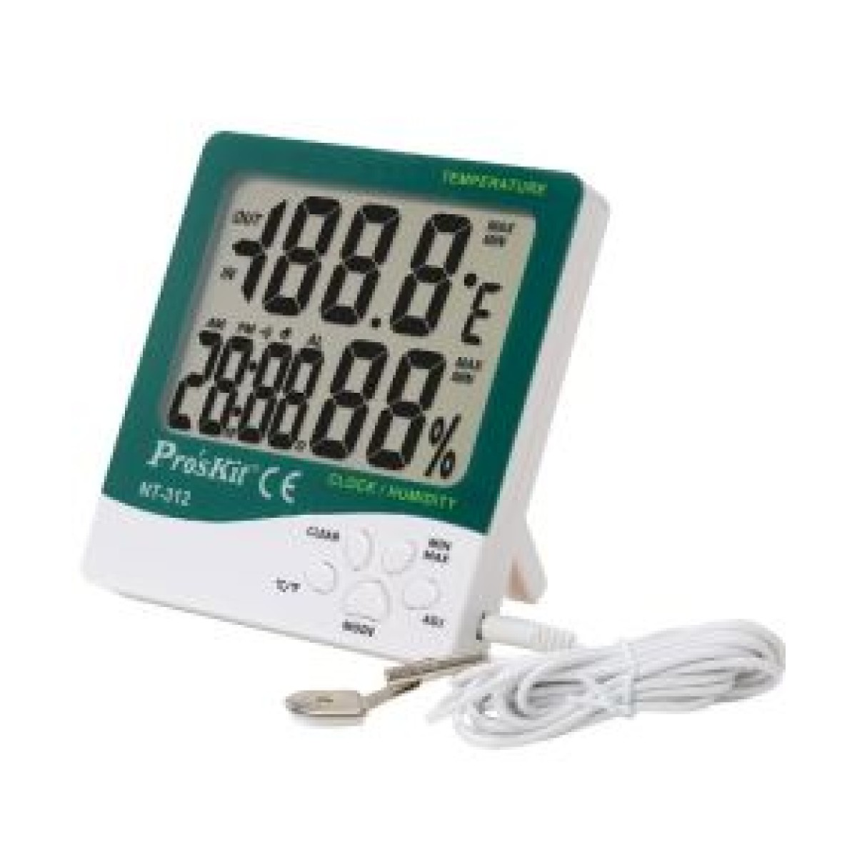 Proskit NT-312 Mini Problu Sıcaklık Nem Ölçer