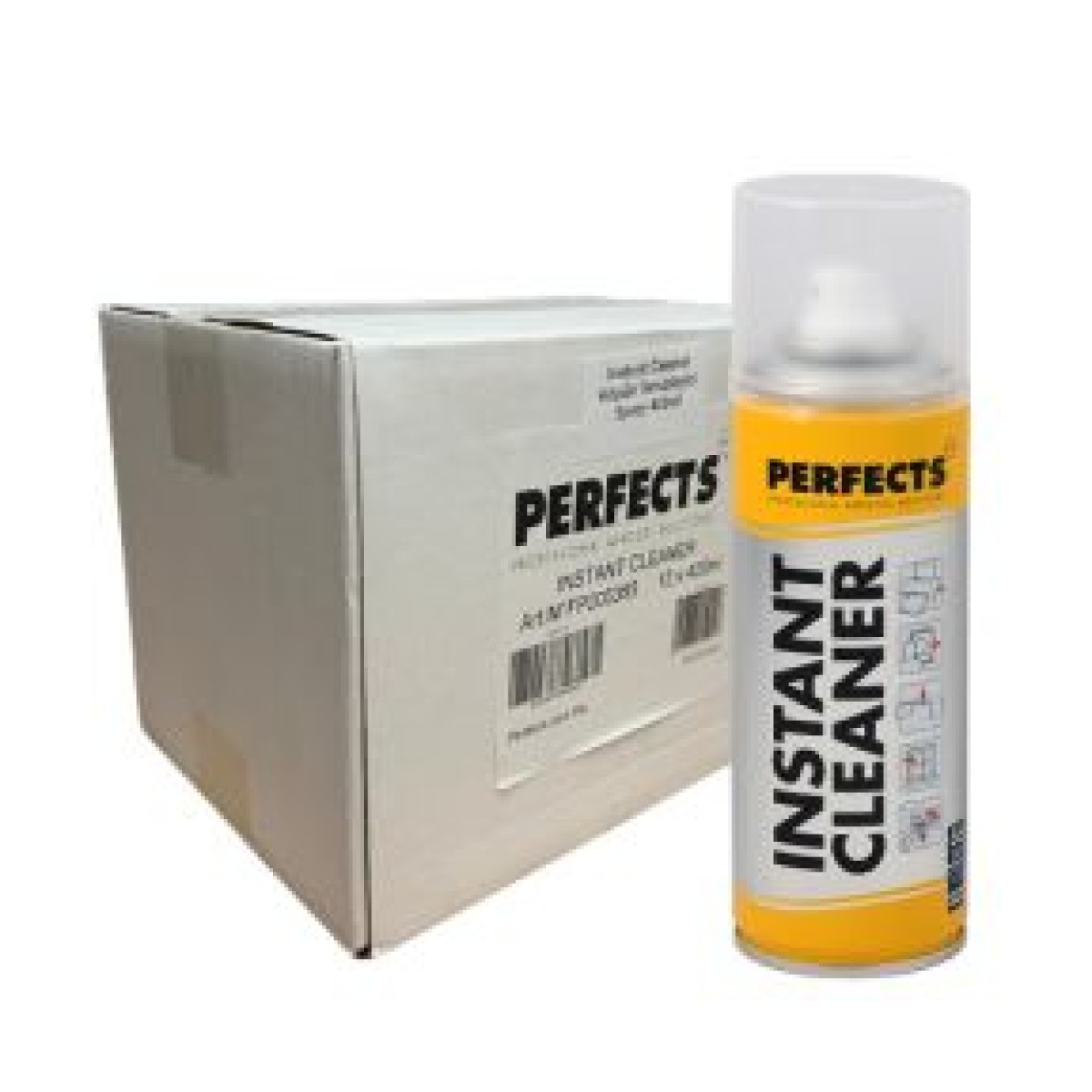 Perfects Instant Cleaner Köpük Temizleyici Sprey 400ml 1 Kutu 12 Adet