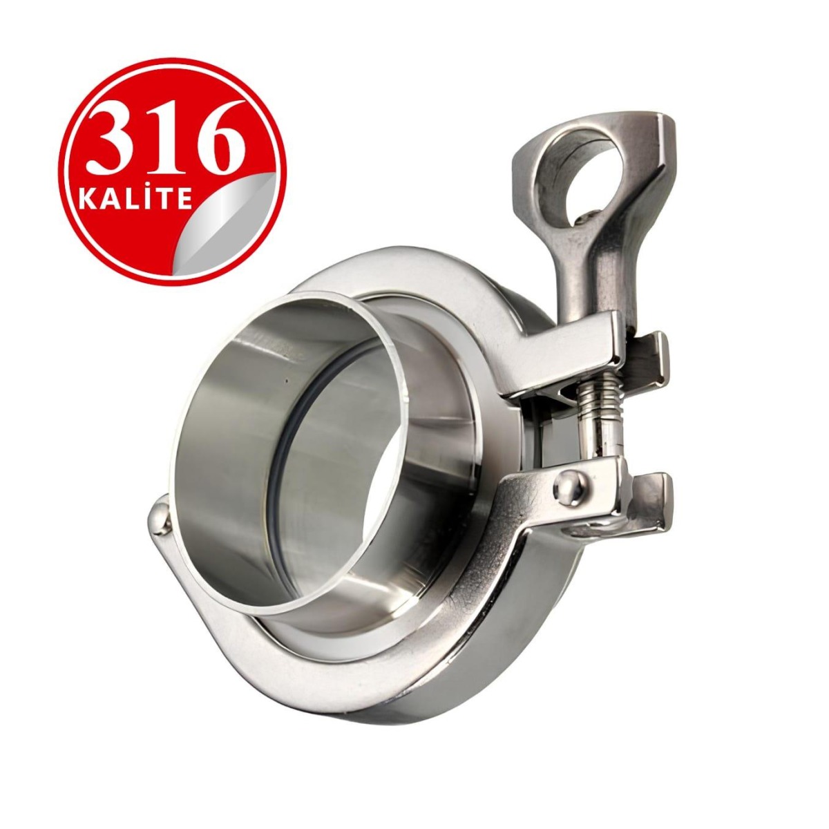 Paslanmaz Çelik 316 Kalite Klemp Kelepçe Ferrule Set - 32mm