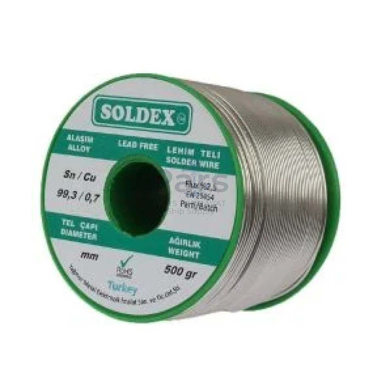 Soldex 2mm 500Gr Kurşunsuz Lehim Teli
