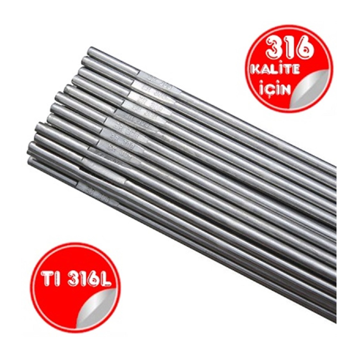 Magmaweld Ti316l 316 Kalite Paslanmaz Çelik Kaynak Teli - 3.2mm