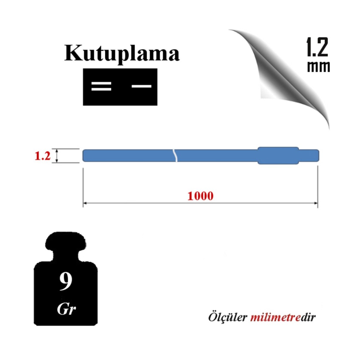 Magmaweld Ti308l 304 Kalite Paslanmaz Çelik Kaynak Teli (5kg)