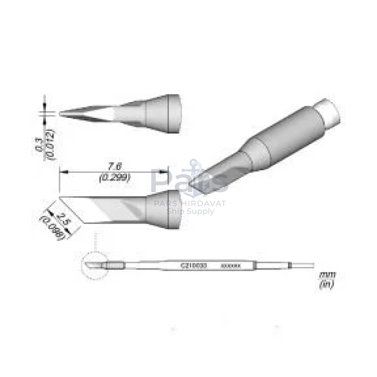 JBC C210-033 Havya Ucu