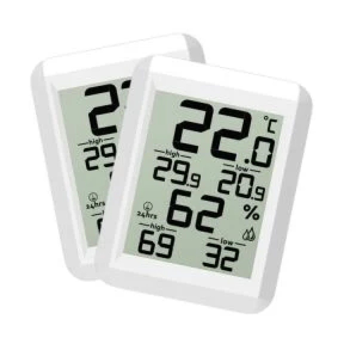 Loyka Elite2 Min Max Sıcaklık Nem Ölçer | 2 'li Paket