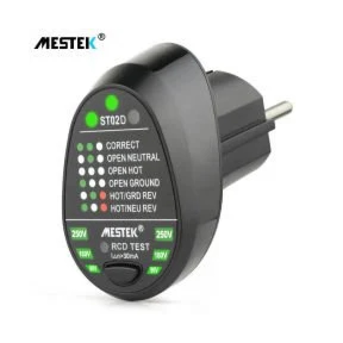 Mestek ST02D serisi Soket Test Cihazı