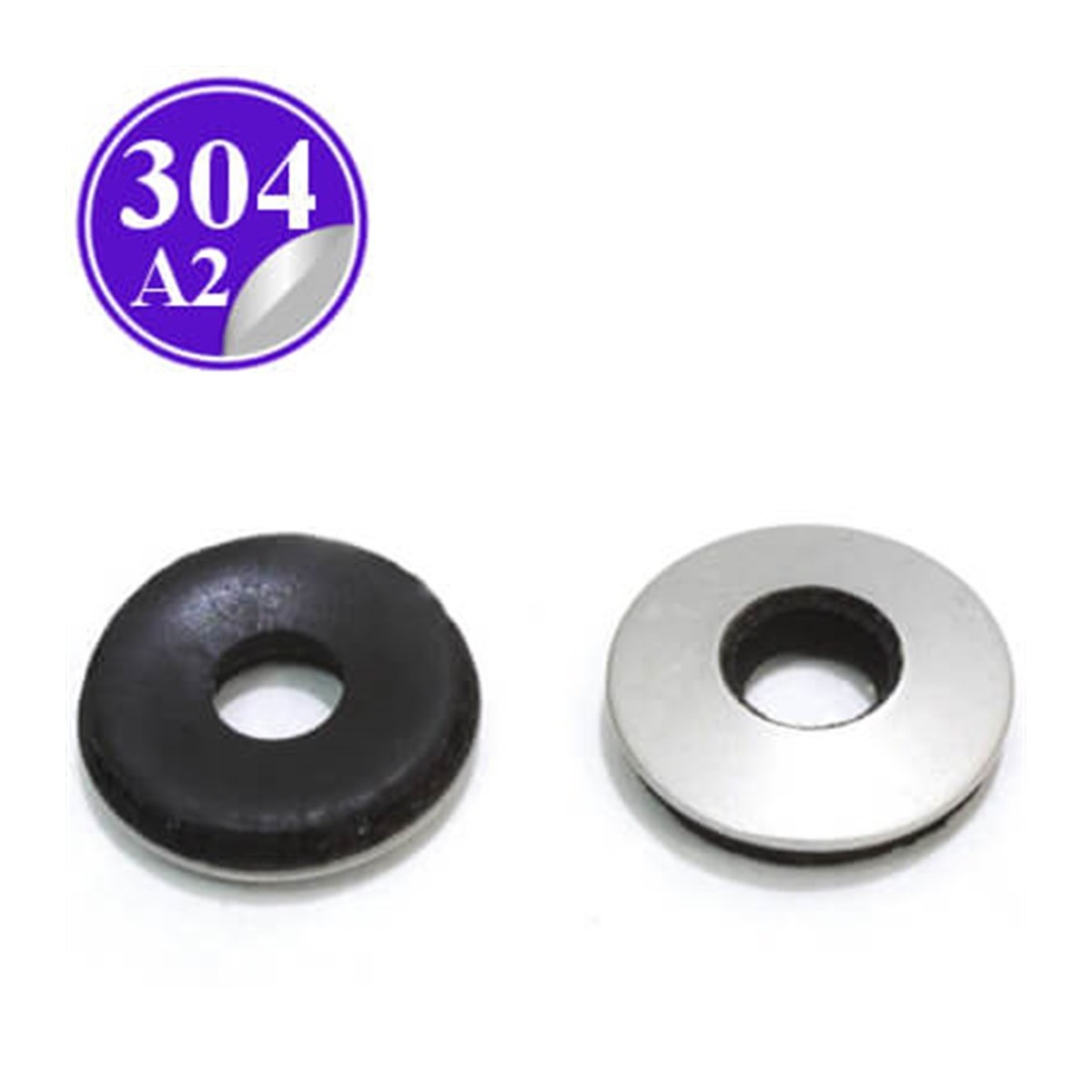 Paslanmaz Çelik Epdm Contalı Pul - 10 mm